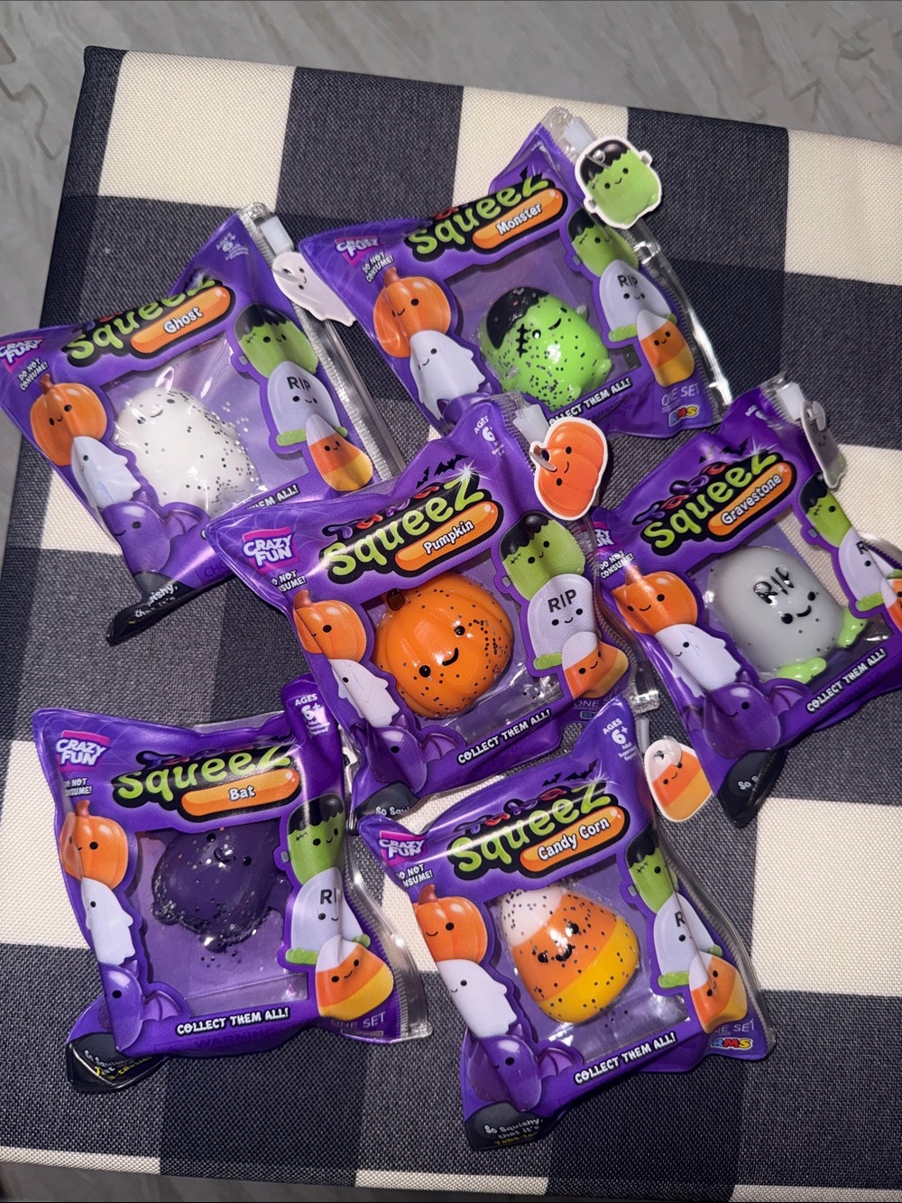 🎃RMS FULL Set of 6 Taba Squeez Halloween 👻